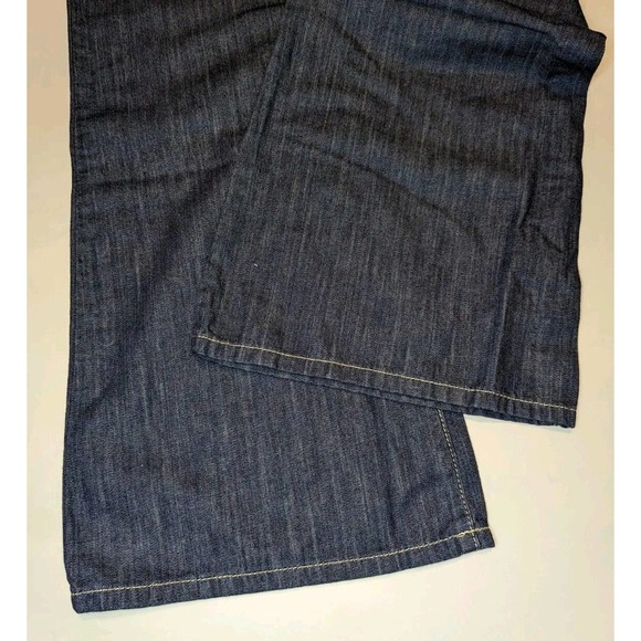 NWT London Jean 100% Cotton Dark Wash Flare Jeans Size 8 - Picture 6 of 11